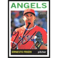 2013 Topps Heritage #301 Ernesto Frieri Autographed