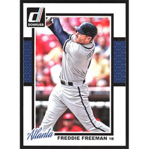 2014 Donruss #117 Freddie Freeman
