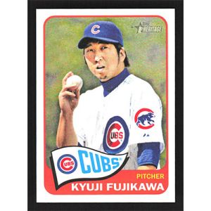 2014 Topps Heritage #348 Kyuji Fujikawa
