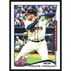 2014 Topps Mini #579 Freddie Freeman