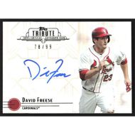 2014 Topps Tribute Autographs #TA-DF David Freese Autographed