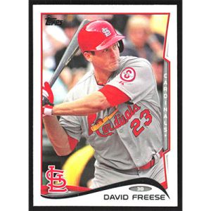 2014 Topps #109 David Freese