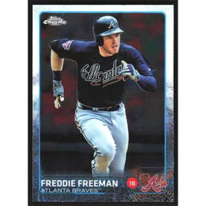 2015 Topps Chrome #105 Freddie Freeman