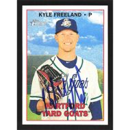 2016 Topps Heritage Minors #87 Kyle Freeland Autographed