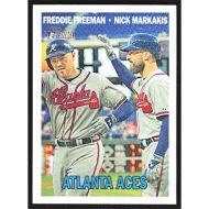 2016 Topps Heritage #396 F. Freeman/N. Markakis