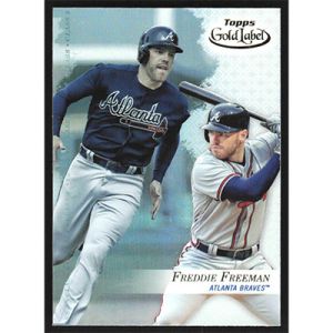 2017 Topps Gold Label Class 3 #37 Freddie Freeman