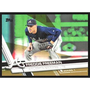 2017 Topps Gold #244 Freddie Freeman