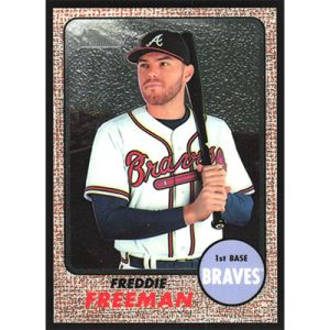 2017 Topps Heritage Chrome #THC-449 Freddie Freeman