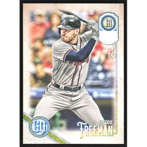 2018 Topps Gypsy Queen Missing Team Nameplate #264 Freddie Freeman