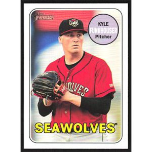 2018 Topps Heritage Minors #49 Kyle Funkhouser