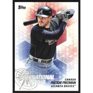 2018 Topps Update An International Affair #IA-3 Freddie Freeman