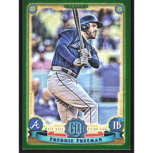 2019 Topps Gypsy Queen Green #53 Freddie Freeman