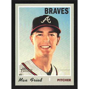 2019 Topps Heritage #577 Max Fried