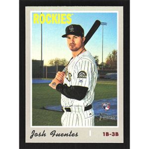 2019 Topps Heritage #647 Josh Fuentes