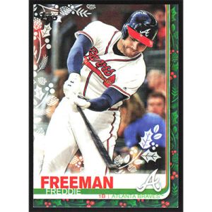 2019 Topps Wal-Mart Holiday #HW176 Freddie Freeman