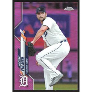 2020 Topps Chrome Pink Refractors #18 Michael Fulmer