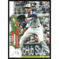 2020 Topps Wal-Mart Holiday #HW148 Freddie Freeman