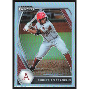 2021 Panini Prizm Draft Picks Silver #PDP123 Christian Franklin