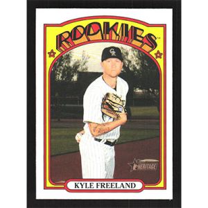 2021 Topps Heritage #451 Kyle Freeland SP