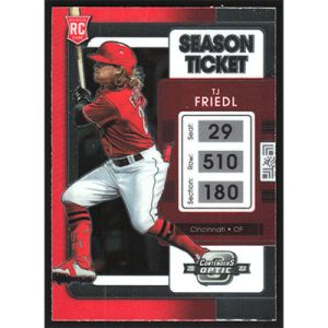 2022 Panini Chronicles Contenders Optic #16 TJ Friedl