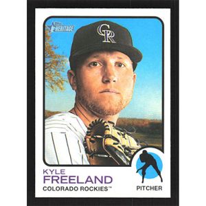 2022 Topps Heritage #568 Kyle Freeland
