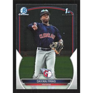 2023 Bowman Chrome Prospects #BCP-26 Dayan Frias