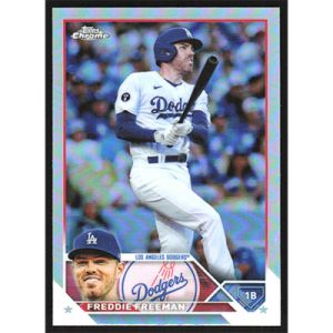2023 Topps Chrome Refractors #5 Freddie Freeman