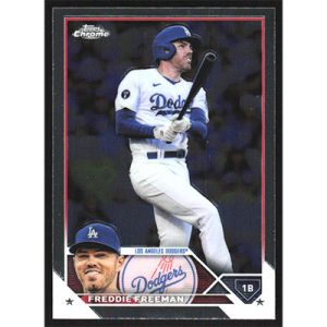 2023 Topps Chrome #5 Freddie Freeman