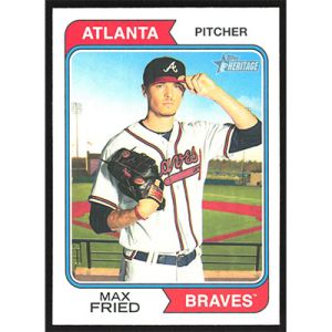 2023 Topps Heritage #211 Max Fried