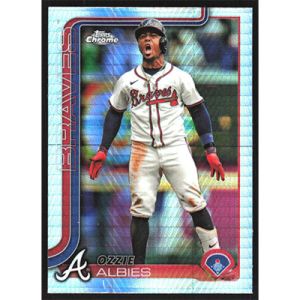 2025 Topps Chrome Prism Refractors #206 Ozzie Albies