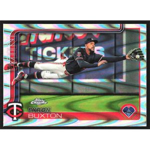 2025 Topps Chrome RayWave Refractors #172 Byron Buxton