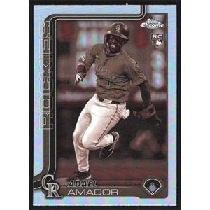 2025 Topps Chrome Sepia Refractors #255 Adael Amador