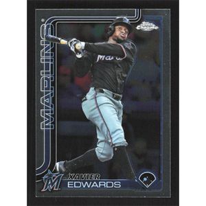 2025 Topps Chrome #115 Xavier Edwards