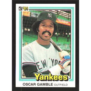 1981 Donruss #229 Oscar Gamble