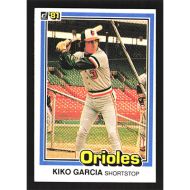 1981 Donruss #514 Kiko Garcia