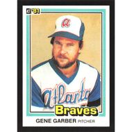 1981 Donruss #77 Gene Garber