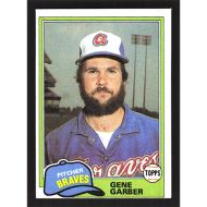 1981 Topps #307 Gene Garber