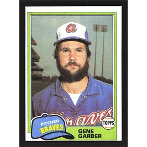 1981 Topps #307 Gene Garber