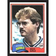1981 Topps #544 Rich Gale