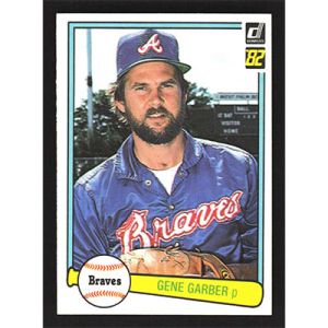 1982 Donruss #123 Gene Garber