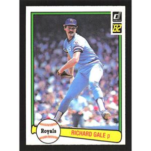 1982 Donruss #138 Richard Gale