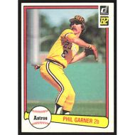 1982 Donruss #544 Phil Garner Error - Reverse Negative