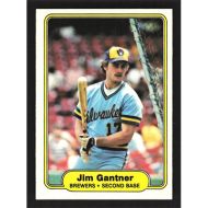 1982 Fleer #142 Jim Gantner