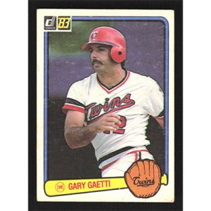 1983 Donruss #53 Gary Gaetti