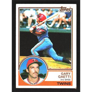 1983 Topps #431 Gary Gaetti