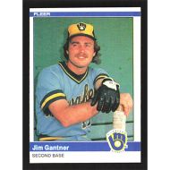 1984 Fleer #200 Jim Gantner