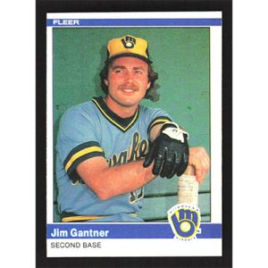 1984 Fleer #200 Jim Gantner