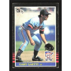 1985 Donruss #242 Gary Gaetti
