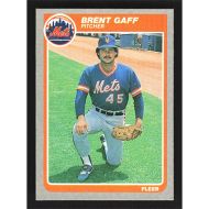 1985 Fleer #80 Brent Gaff