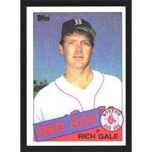 1985 Topps #606 Rich Gale